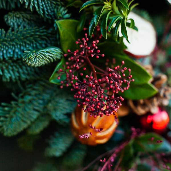 oasis florist christmas wreath