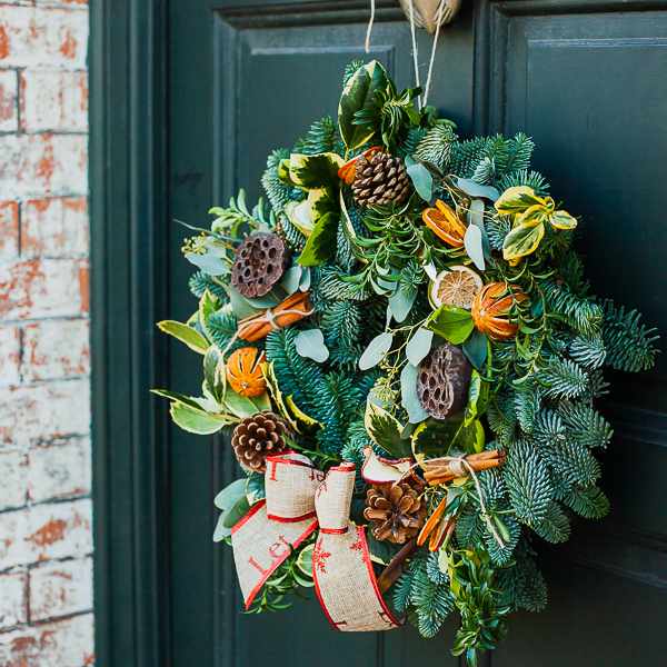 christmas wreath dublin delivery