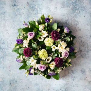 funeral wreath for a gent
