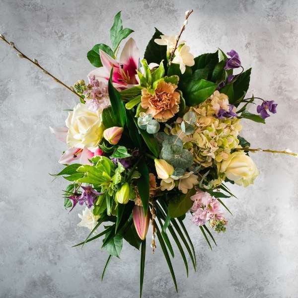 country garden pastels bouquet Delivery in Dublin