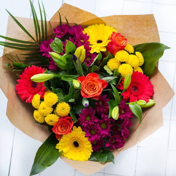summer sunset bouquet oasis florists terenure