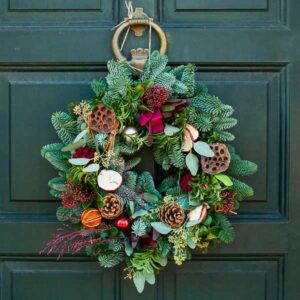 christmas wreath dublin florists